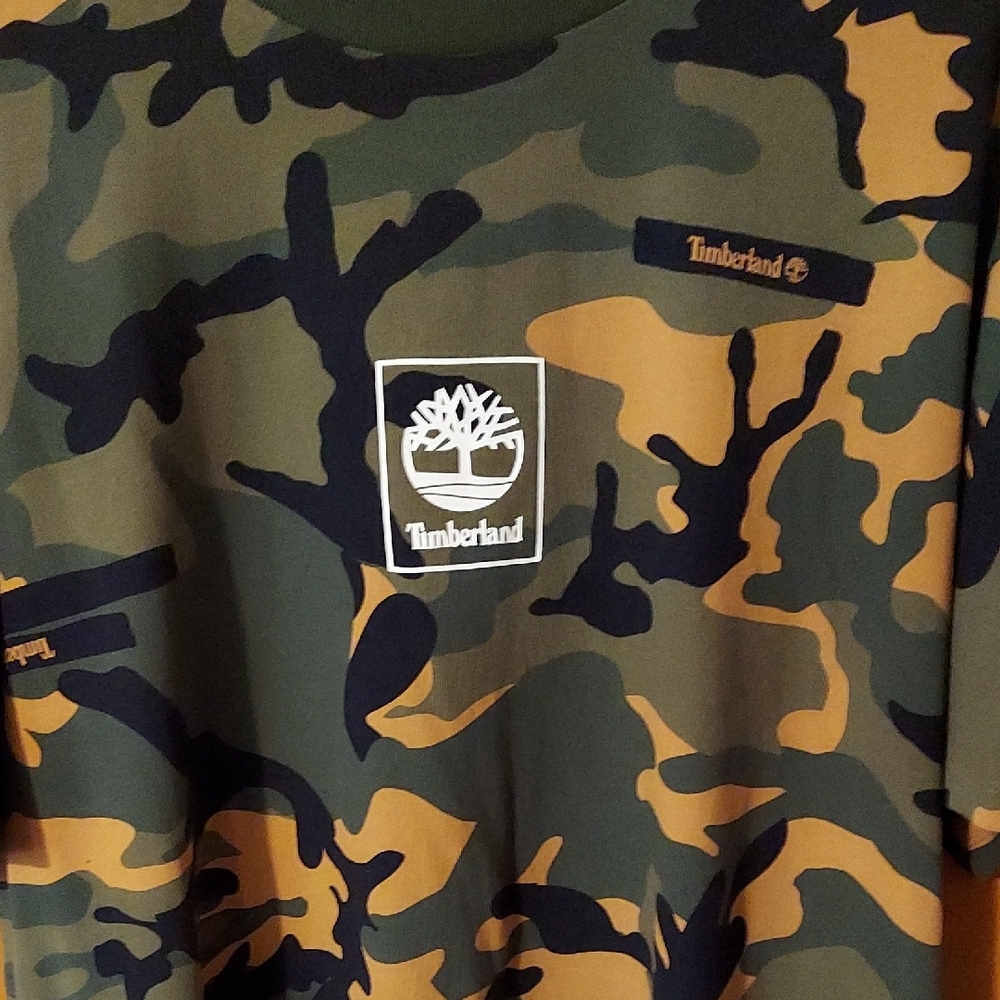 Timberland Camouflage Long Sleeve Shirt